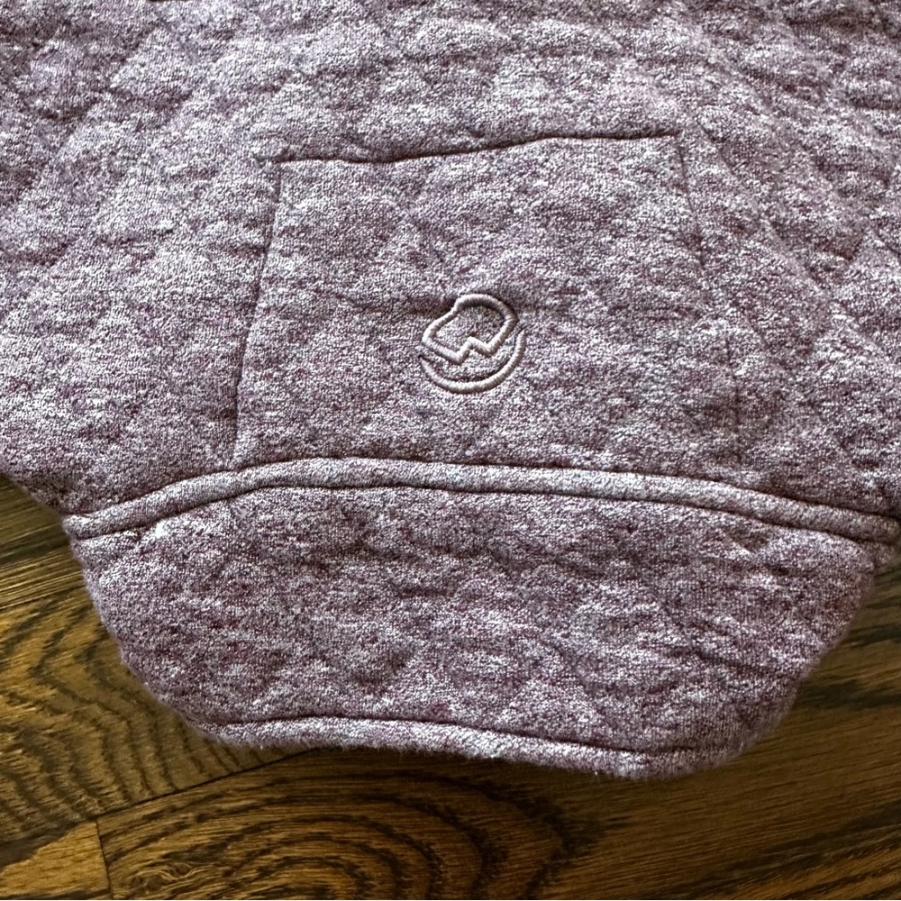 Magellan Outdoors Purple Quilted 1/4 Button Pullover Size S - Picture 15 of 16